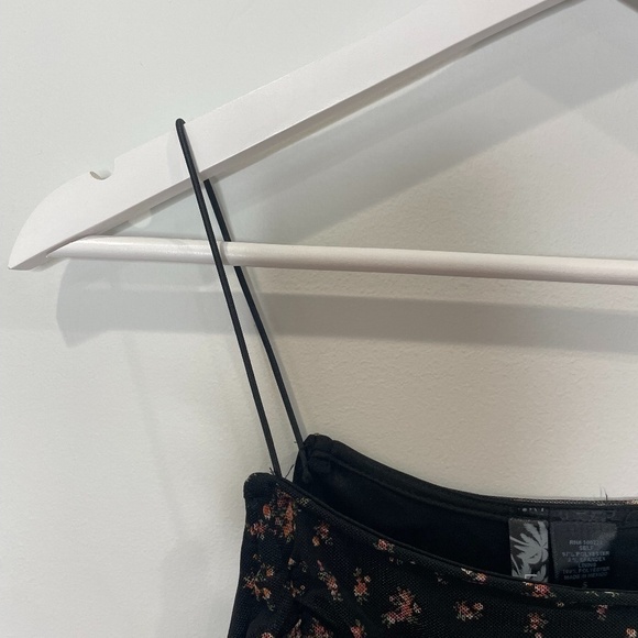 Lunachix Floral Cinched Sides Mini Dress - Picture 4 of 5